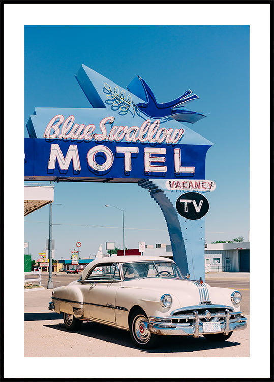 Blue Swallow Motel Poster
