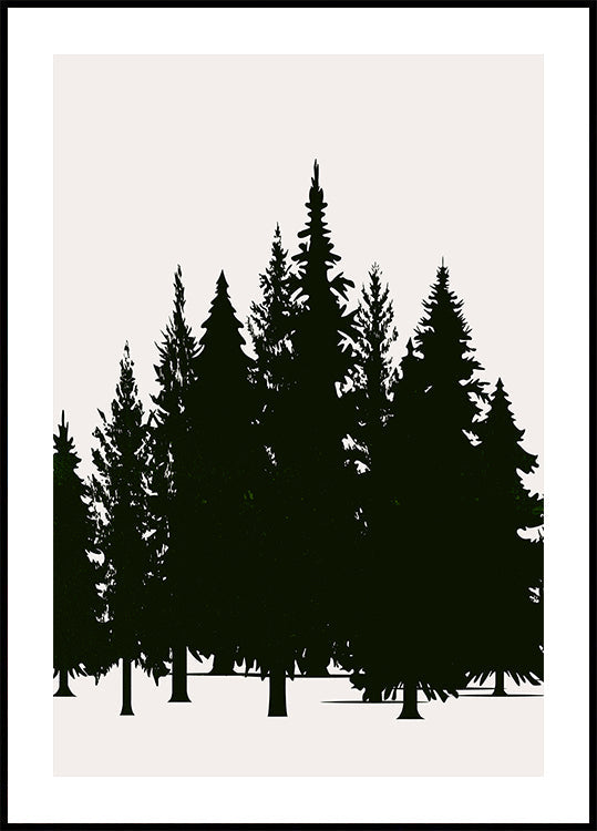 Tannenwald (dark) Poster