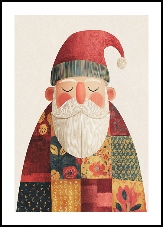 Calm Santa No 2 Poster