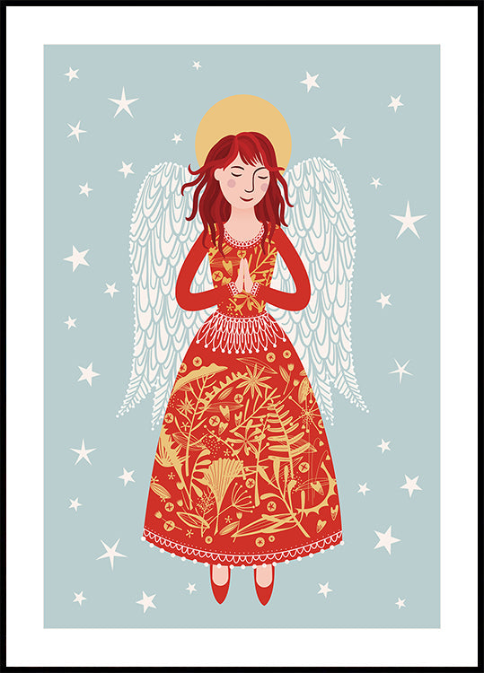 Heavenly Serenity Poster