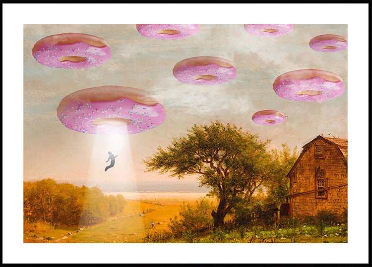 Donut Invasion Poster