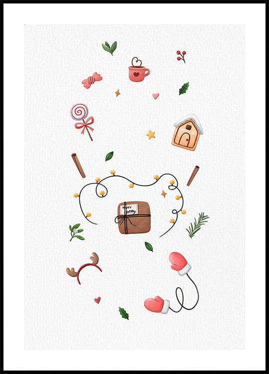 Cozy Holiday Moments Poster