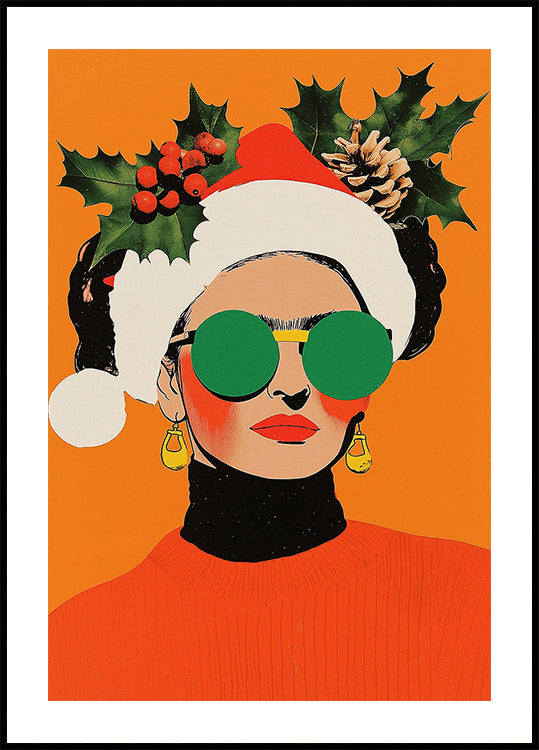 Festive Style Icon Poster
