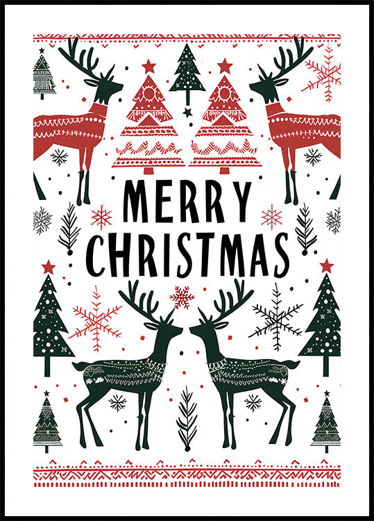 Merry Christmas No 2 Poster