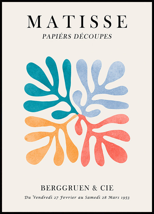 Matisse floral poster 4