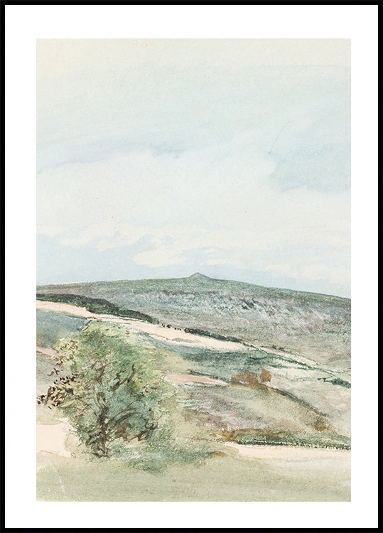 A Heath In Sussex By William Collins Poster - Posterbox.dk