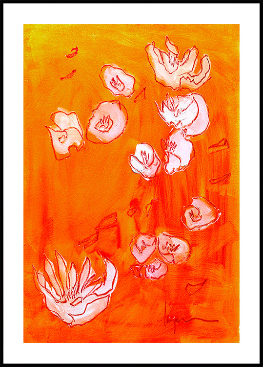 Dreamgarden6 Ocher Poster