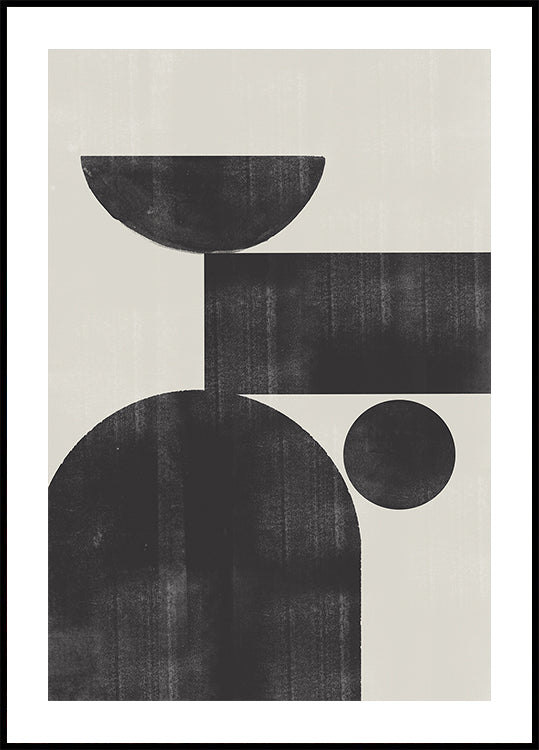 Geometric Harmony Poster