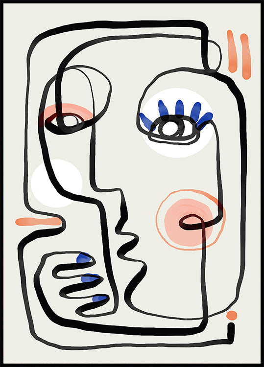 Woman With Nail Polish Poster