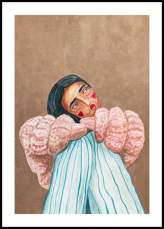 Dreaming girl Poster