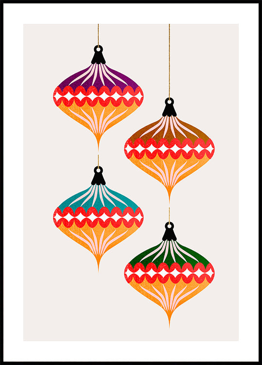 Christmas Balls (vers.3) Poster