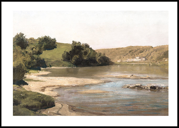 Oka River By Vasily Polenov Poster - Posterbox.dk
