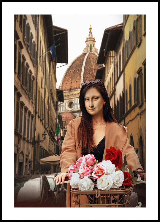 Mona On Florence Poster