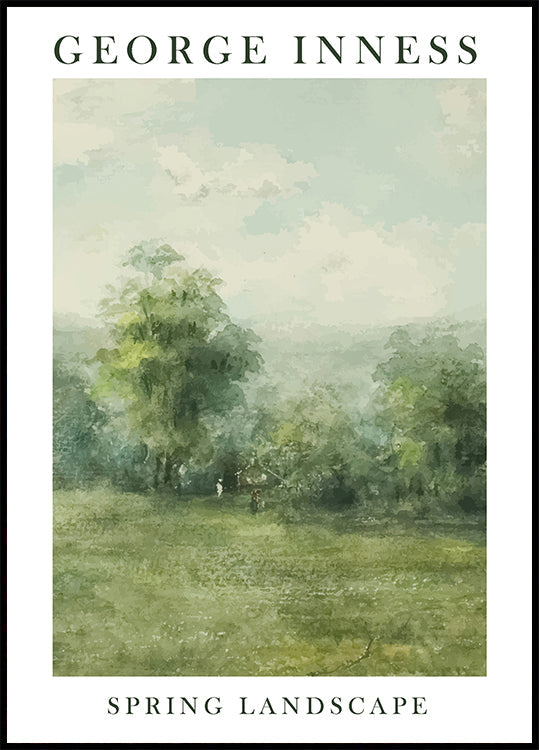 Spring Landscape Poster - Posterbox.dk