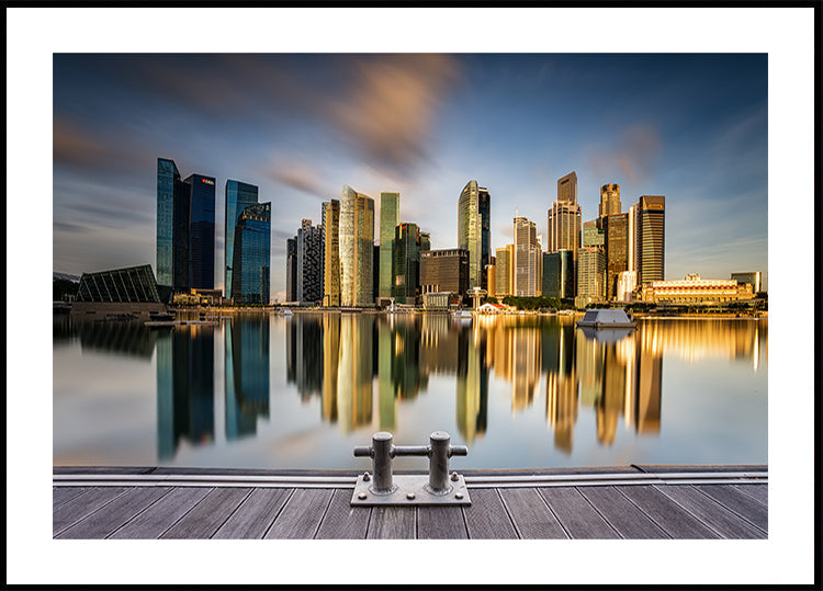 Golden Morning in Singapore