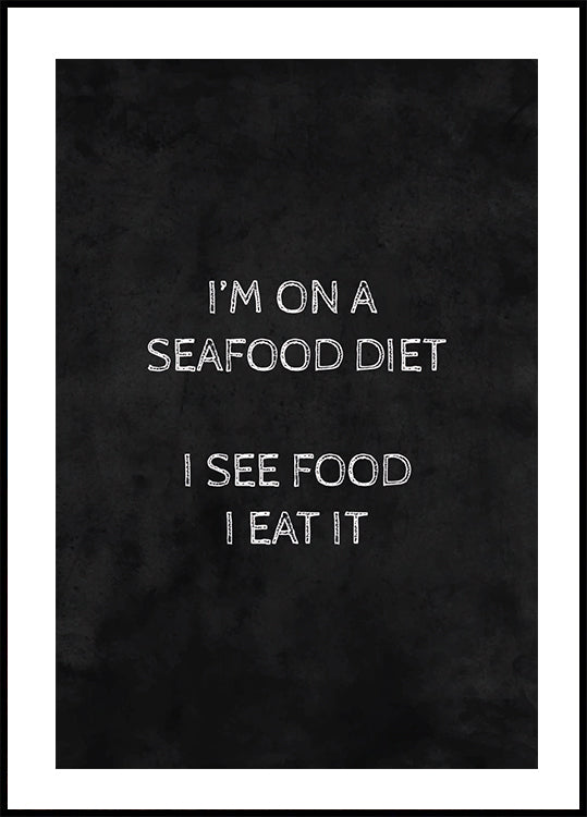 Letter Board No. 1 Poster - Posterbox.dk