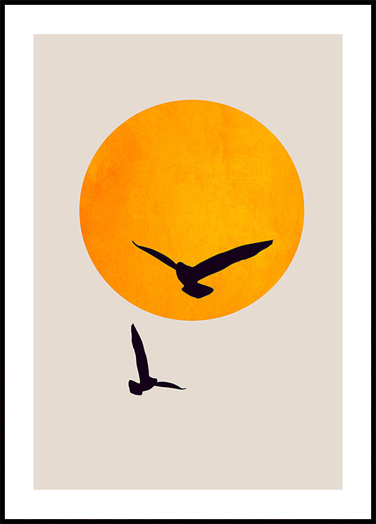 Birds In The Sky Poster