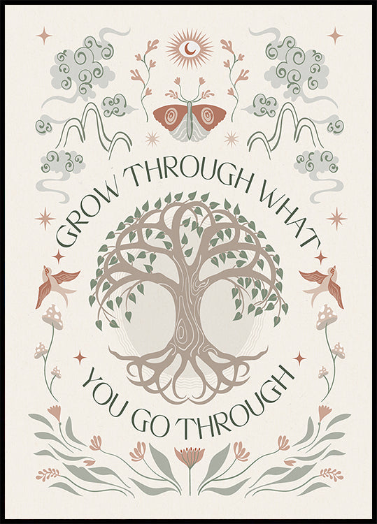 Grow Through Poster