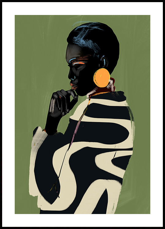 Bold Contemplation Poster