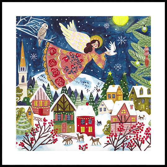 Angel of Peace square Posters