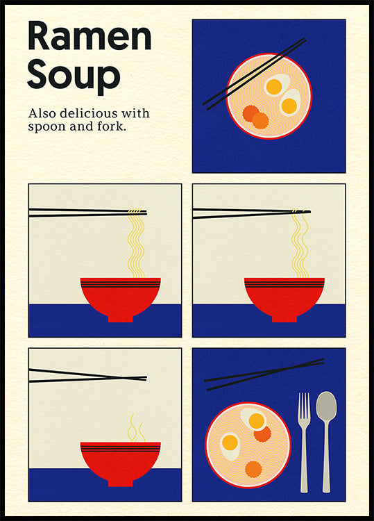 Poster Ramen Soup Poster