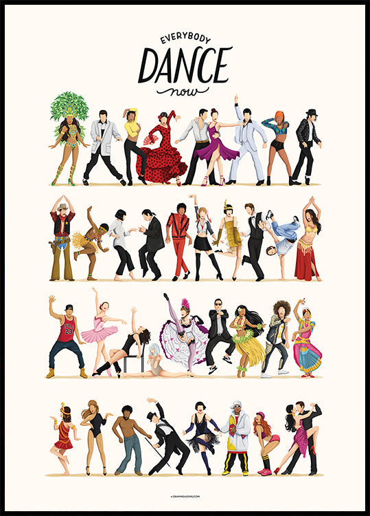 Everybody Dance Now Poster