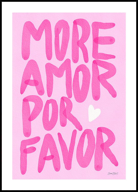 More Amor Por Favor Poster