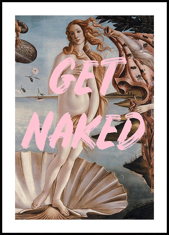 Venus gets naked Poster