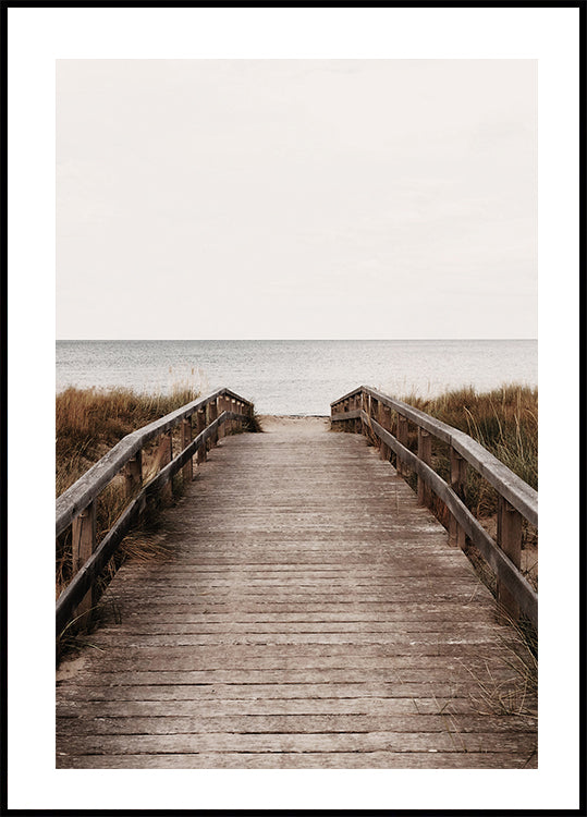 The Path To The Beach Poster - Posterbox.dk