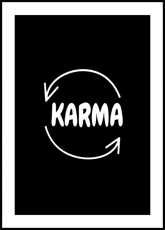 Karma Poster