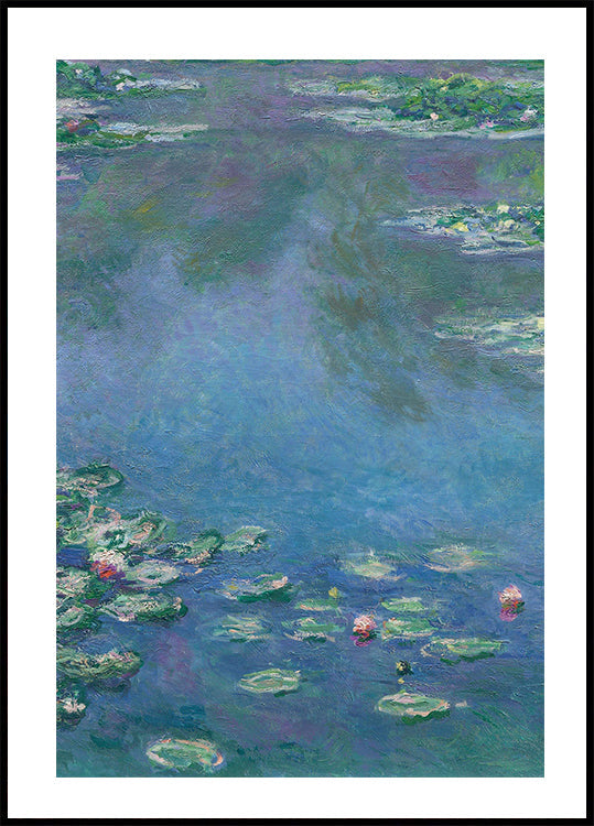 Water Lilies By Claude Monet Poster - Posterbox.dk