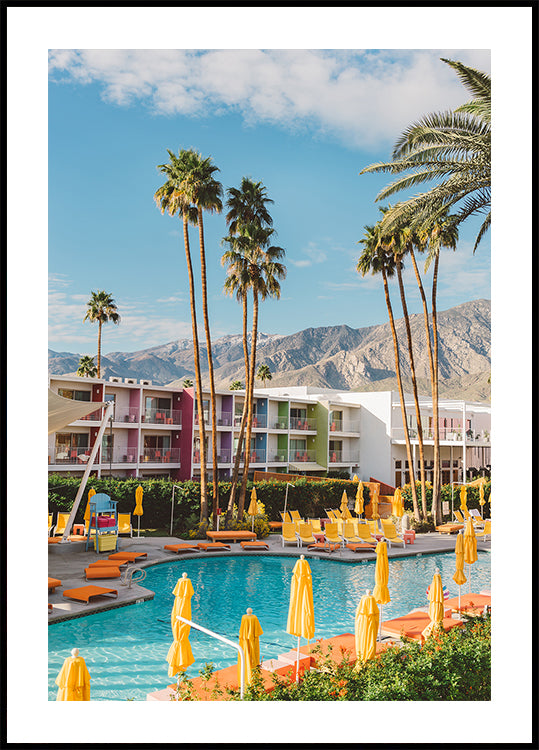 Palm Springs Saguaro Poster
