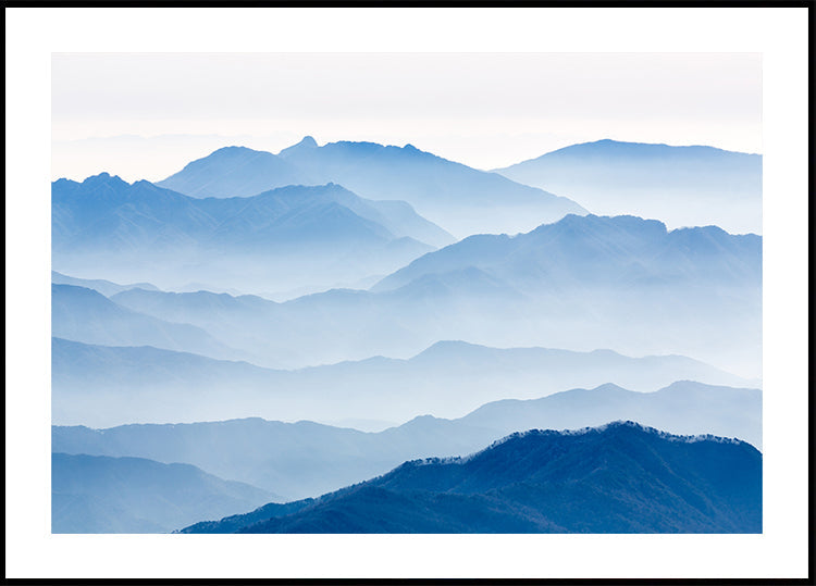 Misty Mountains Poster