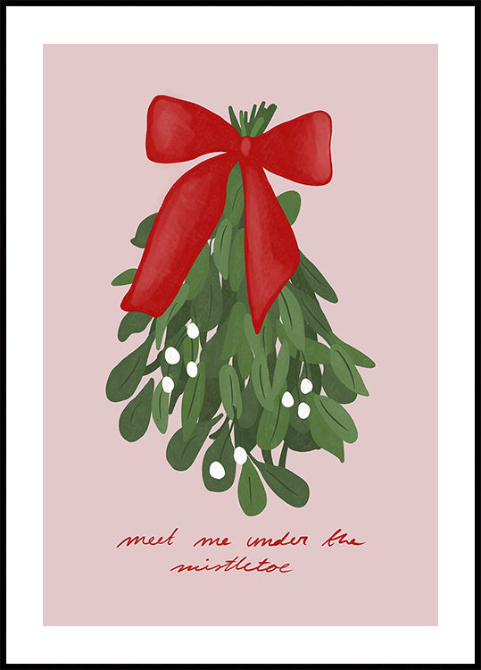 Kiss by Mistletoe Poster