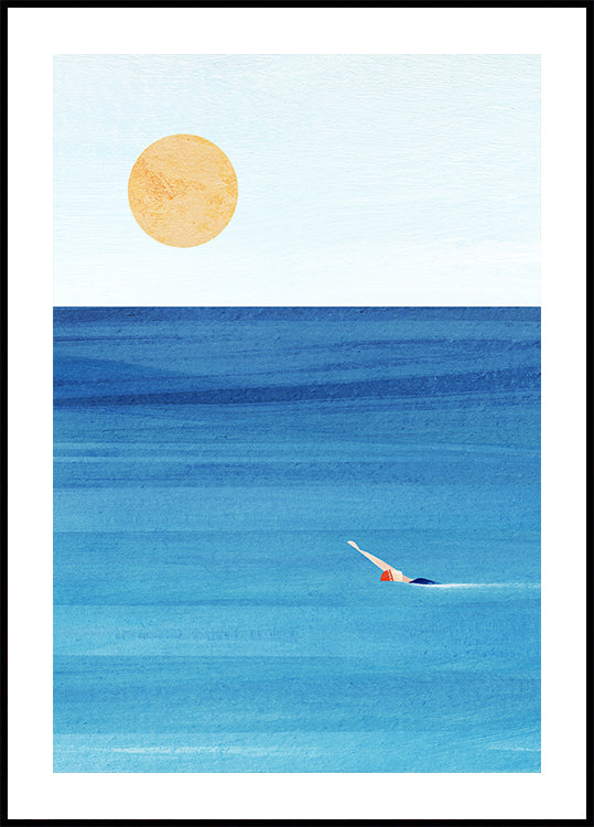 Sea Swim Poster