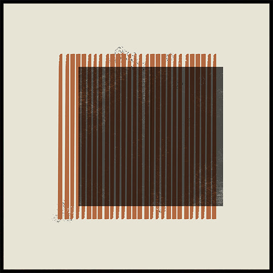 Striped Enigma Poster