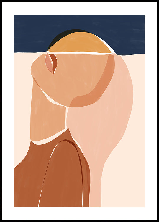 Half Face Half Sun Poster