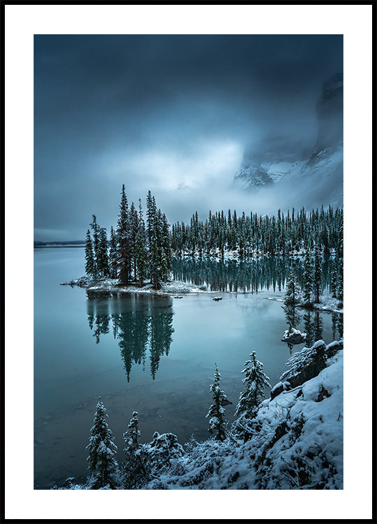 A moody morning Poster