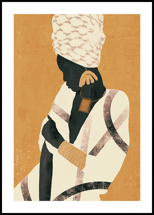 African Woman Poster