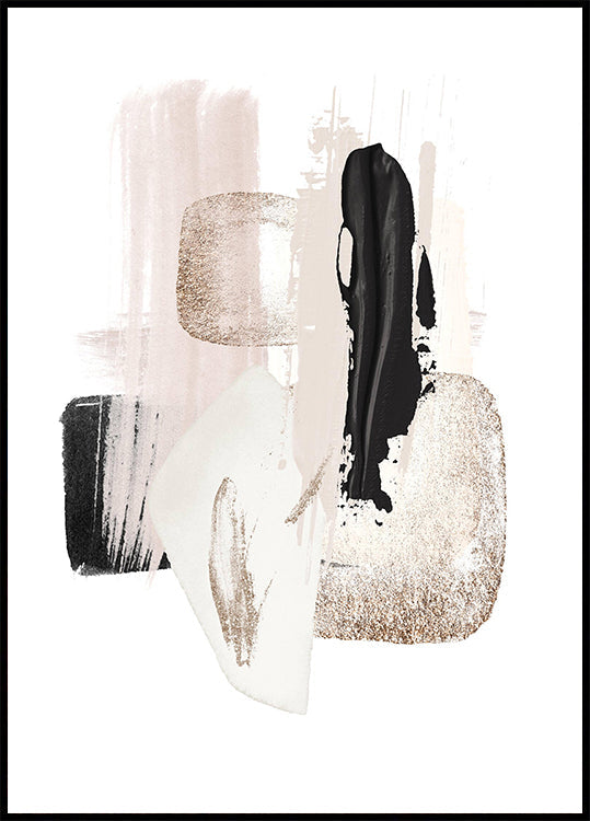 Brush Strokes-1 Poster