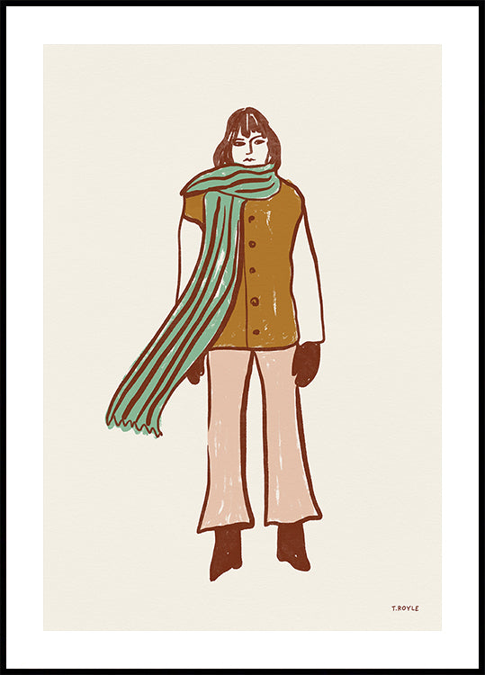 In my Winter Woolies Poster