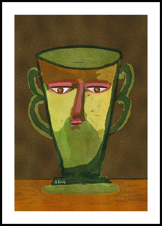 Mug man brown version