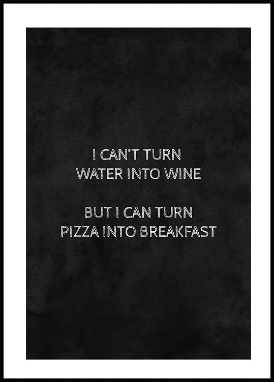 Letter Board No. 2 Poster - Posterbox.dk