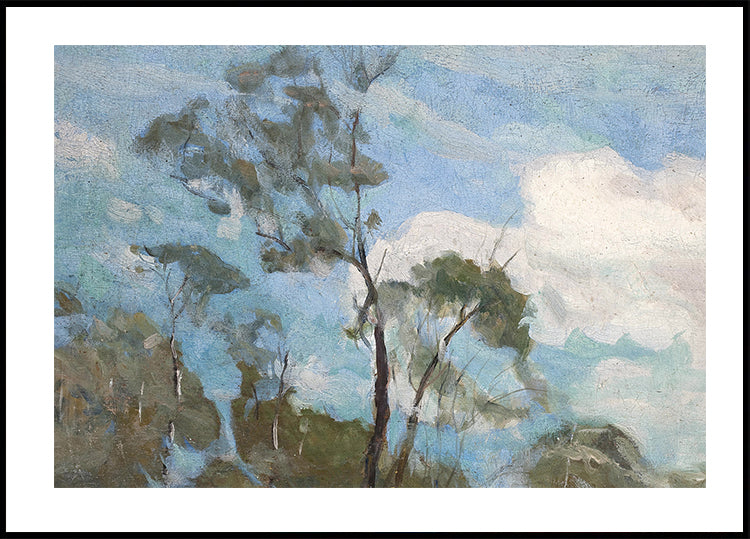 Céu De Teresópolis By Eliseu Visconti Poster - Posterbox.dk