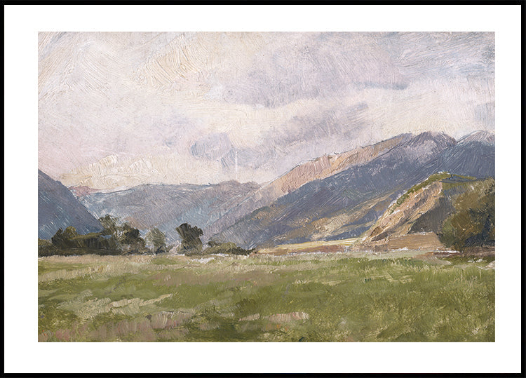 Mountain Meadow By Ľudovít Čordák Poster - Posterbox.dk