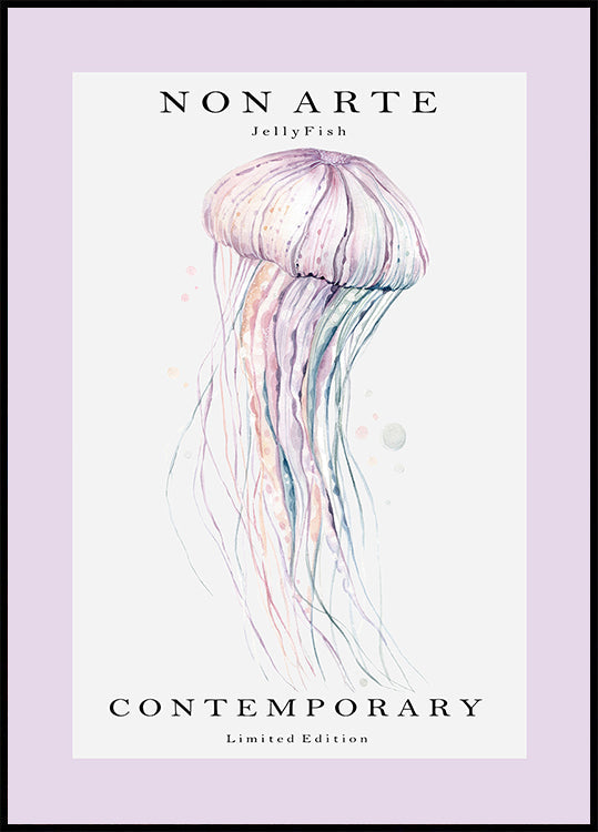 Non Arte Jellyfish Poster