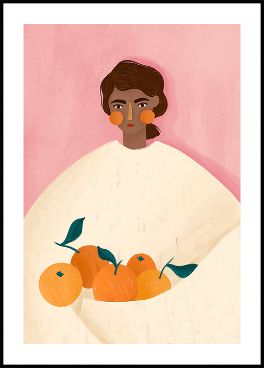 The Woman With the Oranges Poster