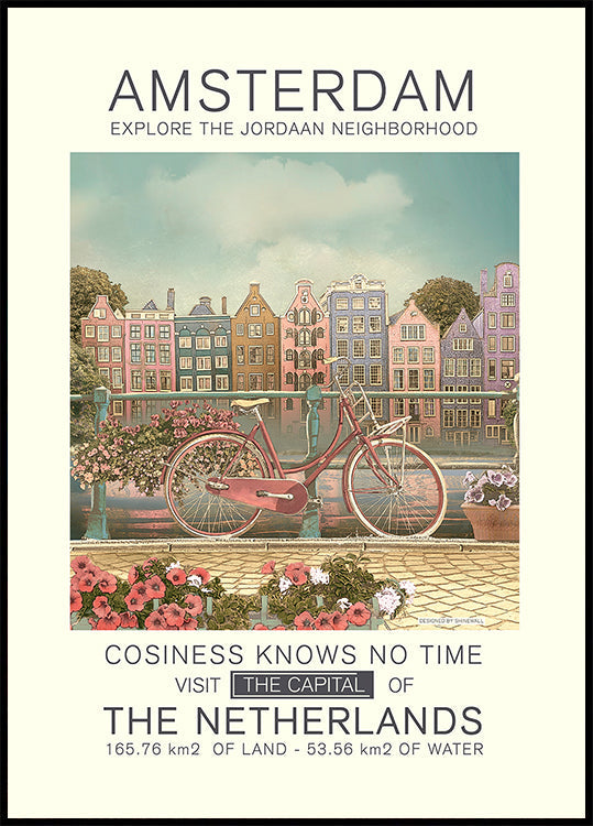 Amsterdam print Poster