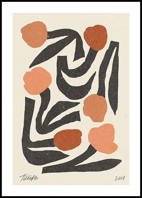 Modern Flower 03 Poster