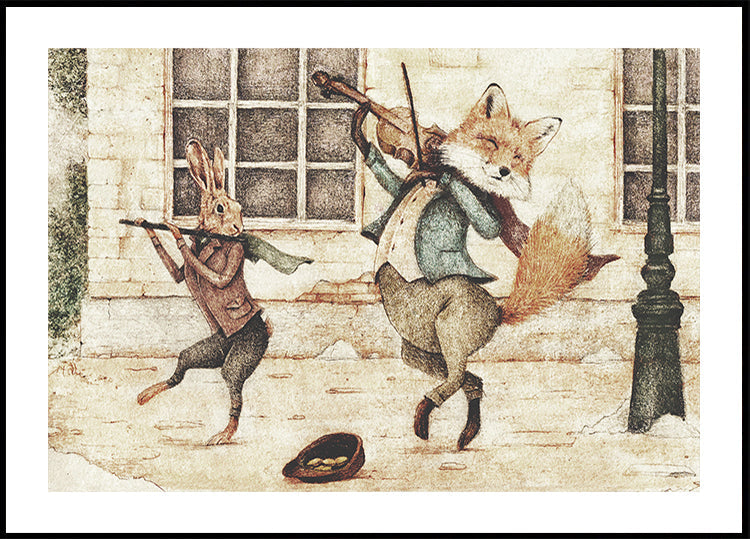 Street Musicians Poster